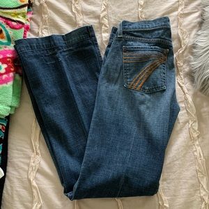 Women’s size 27 7 for all man kind jeans